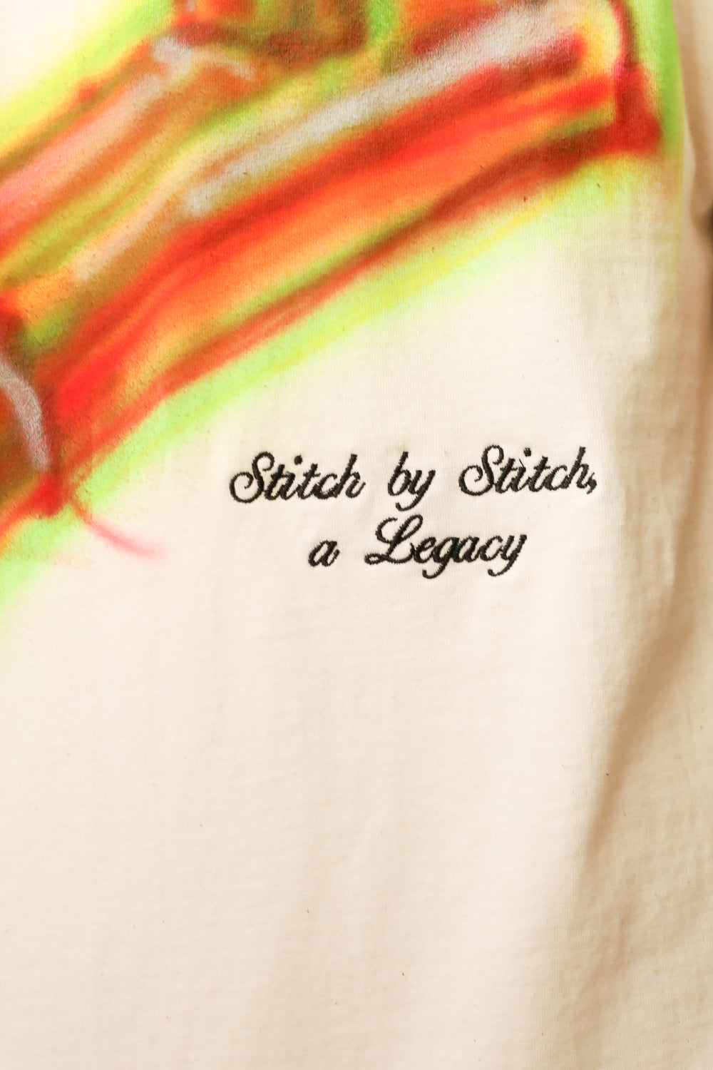 OTW Stitch by Stitch Tee (Ivory) - OTW Threads