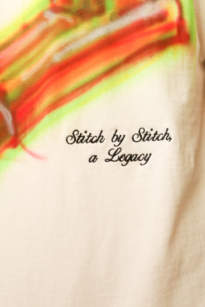 OTW Stitch by Stitch Tee (Ivory) - OTW Threads
