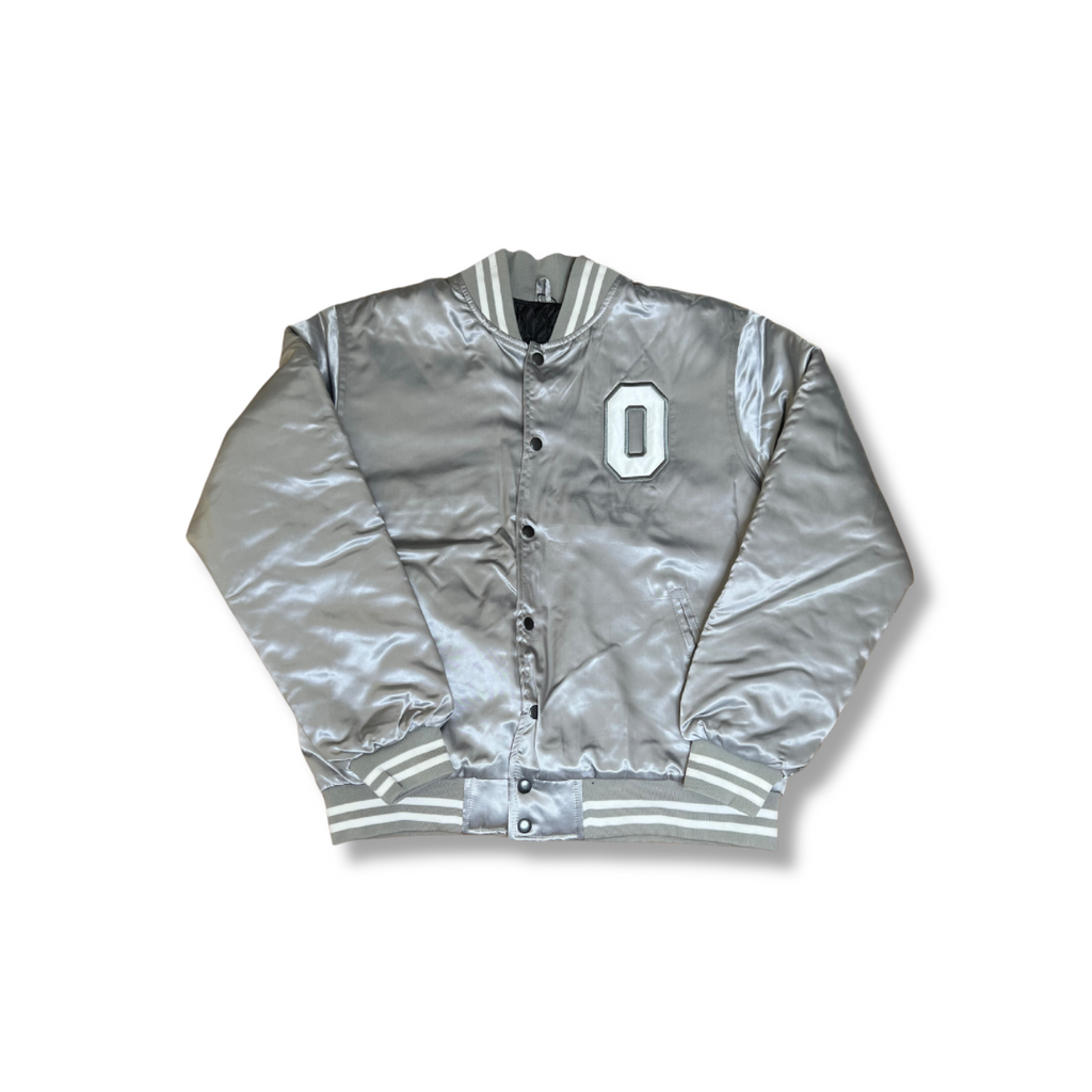Be OTW Varsity Jacket (Silver) - OTW Threads