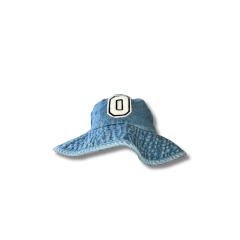 OTW Wide Brim Bucket Hat (Light Blue Denim) - OTW Threads