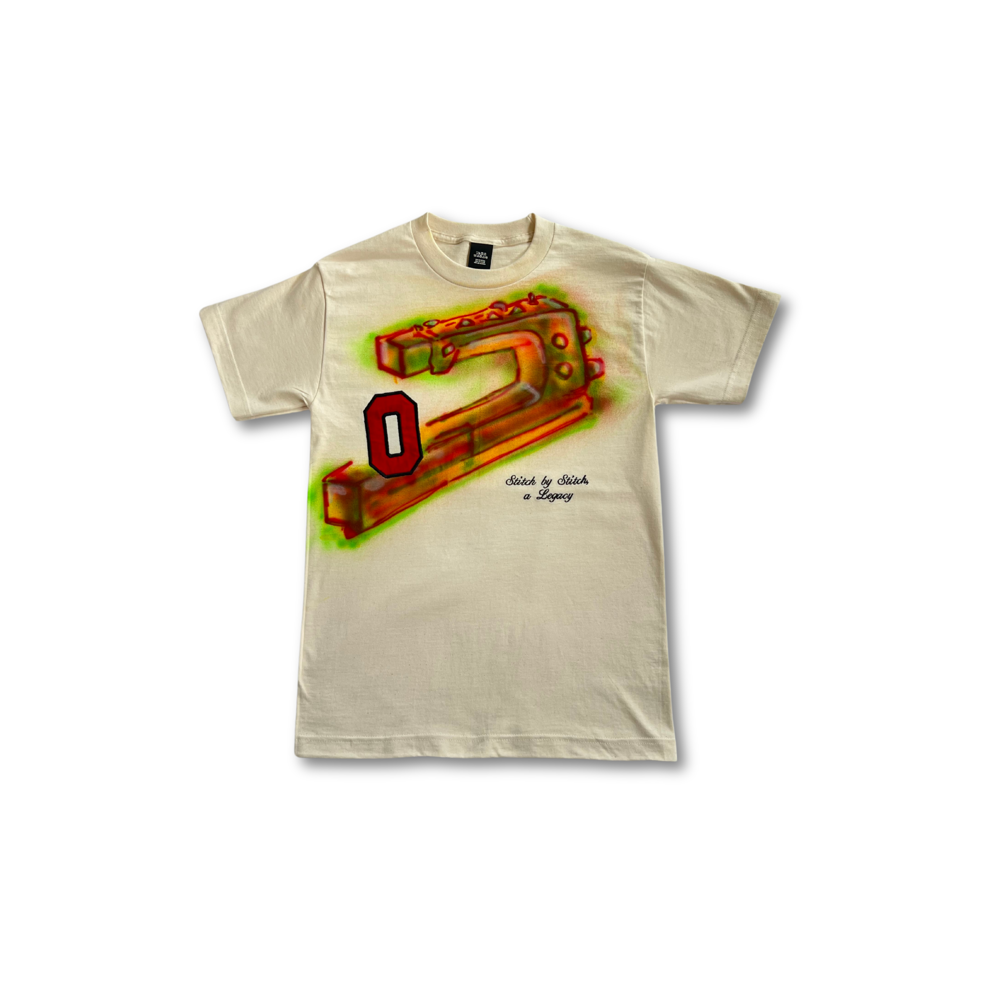 OTW Stitch by Stitch Tee (Ivory) - OTW Threads