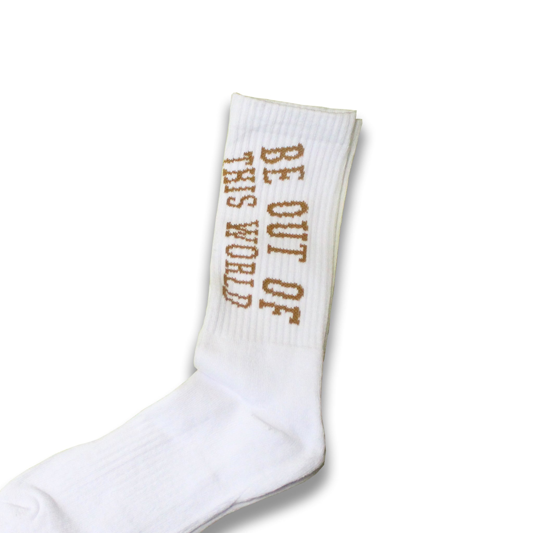 BE OTW Socks (White) - OTW Threads 