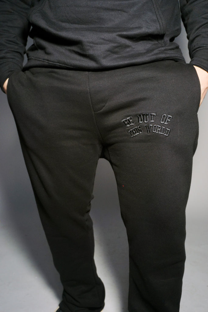 Be OTW Flare Sweatpants (Black) - OTW Threads 
