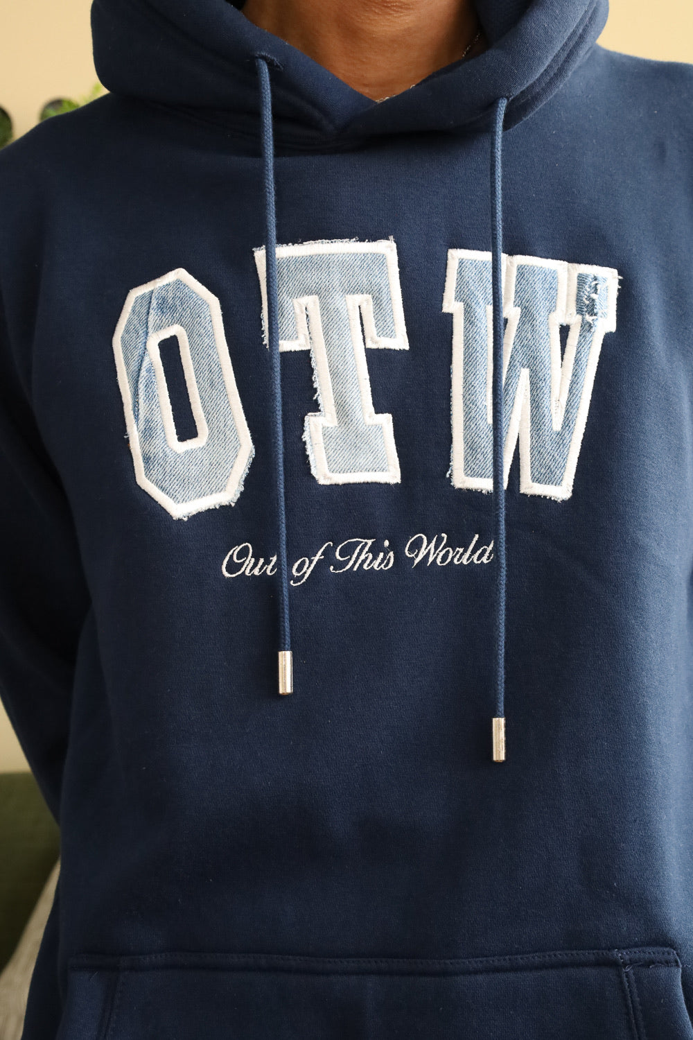 OTW Y2K Hoodie (Navy Blue)