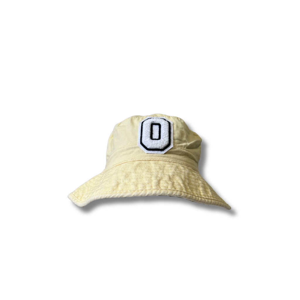 OTW Wide Brim Bucket Hat (Soft Life Yellow)