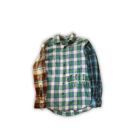 Be OTW Plaid Blues Shirt (One of One)