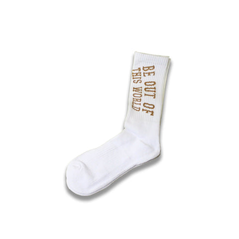 BE OTW Socks (White) - OTW Threads 