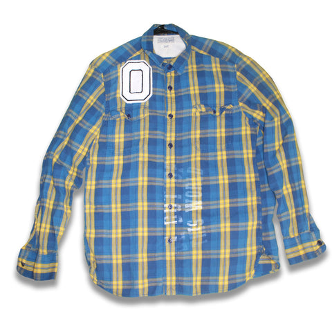 Royal Light Plaid Button Up - OTW Threads 